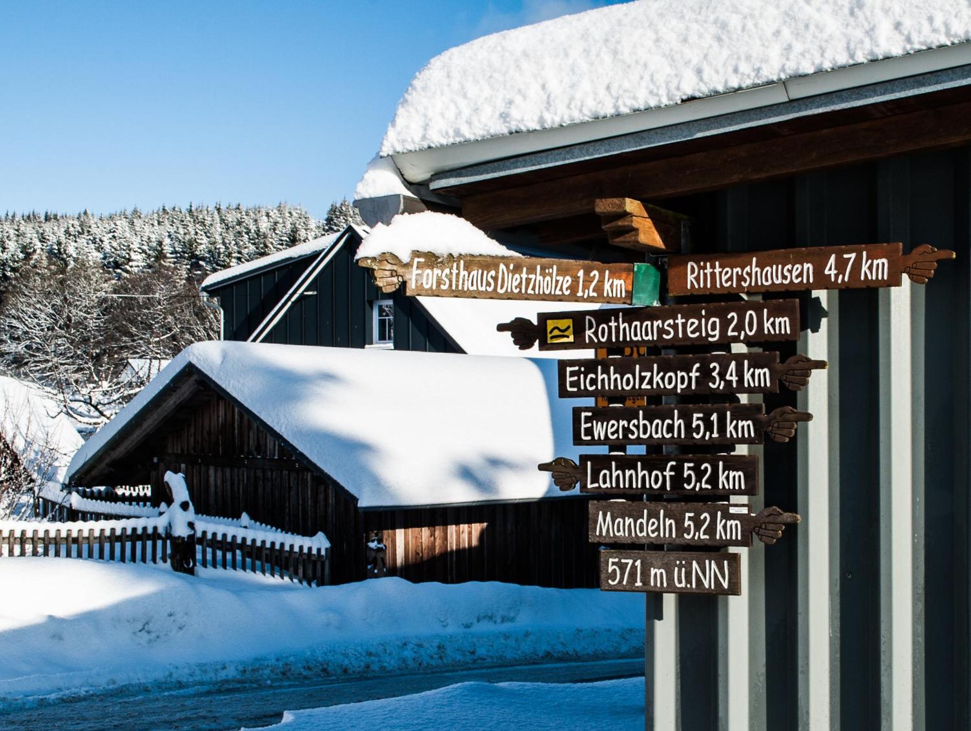 Haus Sohl Am Rothaarsteig Lägenhet Bad Laasphe Exteriör bild